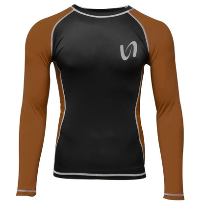 Ultimate - Long Sleeve Ranking Unisex Rashguard 4-Way Stretchable Shirt - MMA Boxing Muay Thai