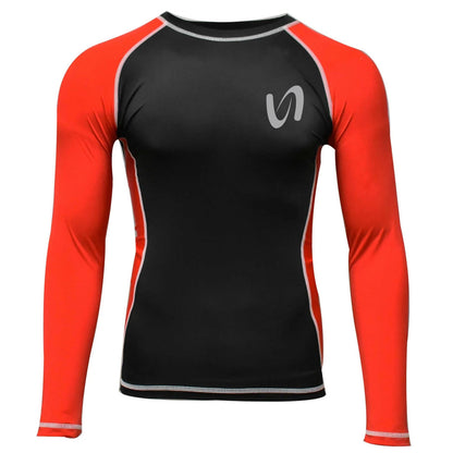 Ultimate - Long Sleeve Ranking Unisex Rashguard 4-Way Stretchable Shirt - MMA Boxing Muay Thai