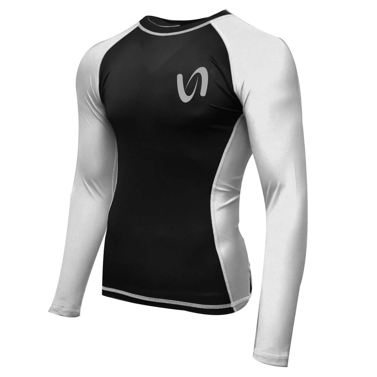 Ultimate - Long Sleeve Ranking Unisex Rashguard 4-Way Stretchable Shirt - MMA Boxing Muay Thai