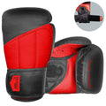 Ultimate - Storm Boxing Gloves Black Red - Ideal For Boxing Training & Bag Workout