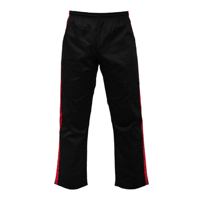 UFG - Martial Arts Striped Karate Pants Cotton & Polyester Blended - Kids Adults Unisex
