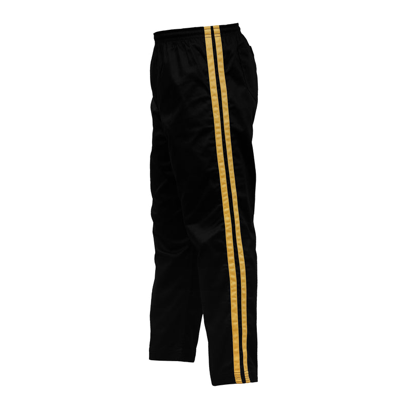 UFG - Martial Arts Striped Karate Pants Cotton & Polyester Blended - Kids Adults Unisex