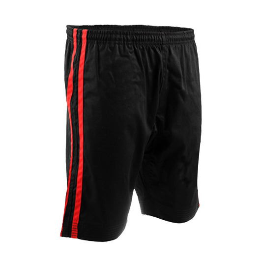 Ultimate - Summer - Demo Short Black With Red Stripe