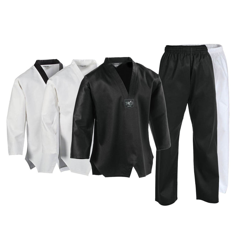 UFG - Taekwondo Uniform - Kids Adults Unisex - (White Belt Included)