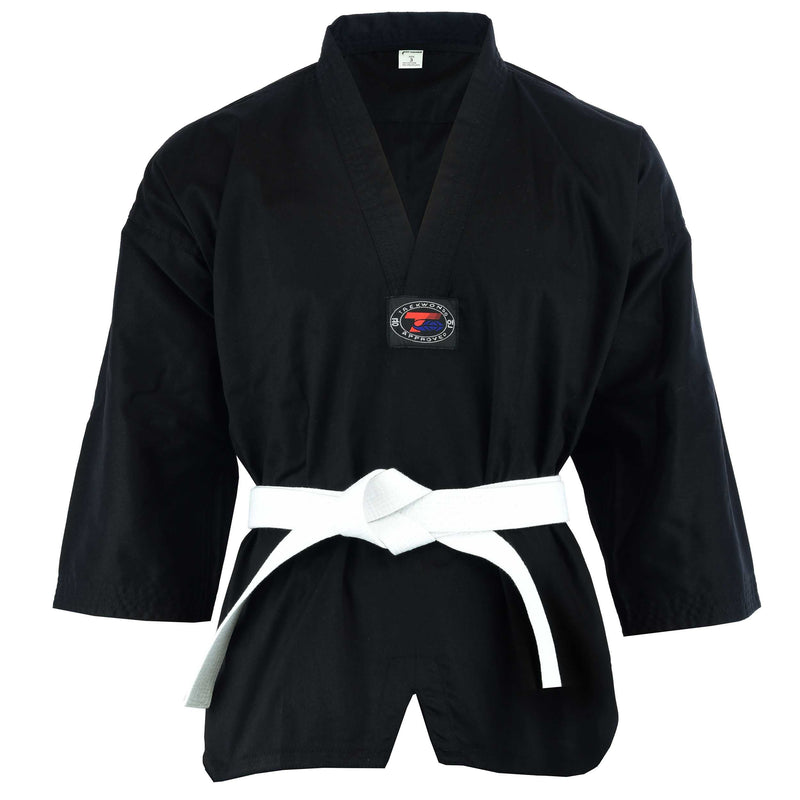 UFG - Taekwondo Uniform - Kids Adults Unisex - (White Belt Included)