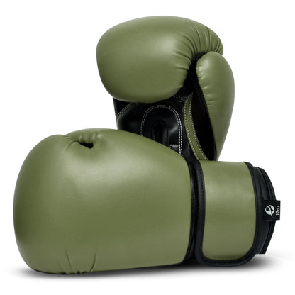 ESSENTIAL BOXING GLOVES SAGE GREEN / BLACK