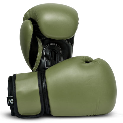 ESSENTIAL BOXING GLOVES SAGE GREEN / BLACK