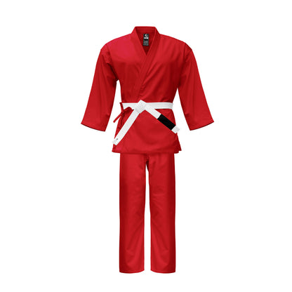 ULTIMATE FIGHT GEAR Light Weight Karate Uniform Gi - Kids Adults Unisex Belt Included