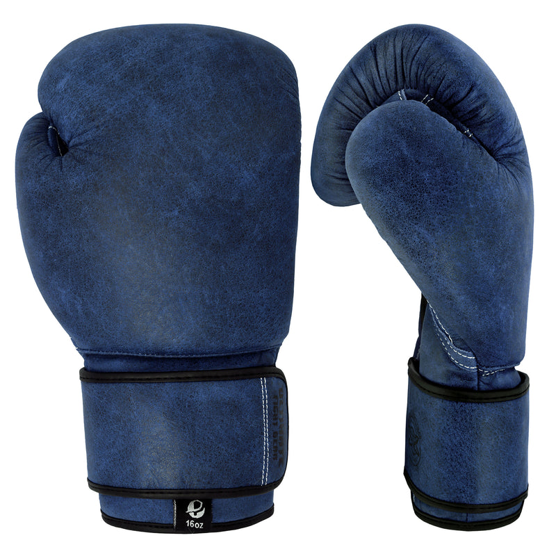 Ultimate - Antique Genuine Leather Hand Crafted - Vintage Pro Boxing Gloves For Training & Fight