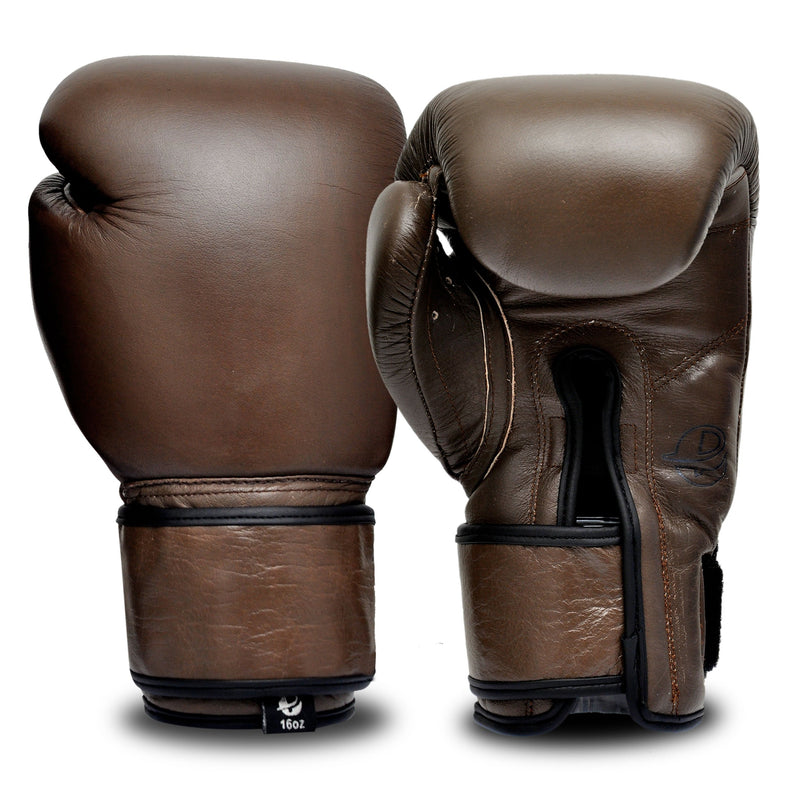 Ultimate - Windsor Series  - Vintage Genuine Leather Boxing Gloves MMA Muay Thai Training Bag Work Fight